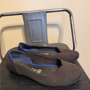 Rothy's Women's Black Round Toe Flats 7.5